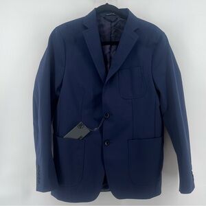 NWT $585 G/FORE Tech Stretch Performance Sport Coat Blazer Twilight Blue Men 40R